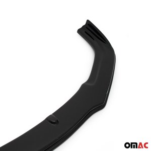 Honda Civic Bumper Splitter - Front - Omac - ABS - Black - 2016